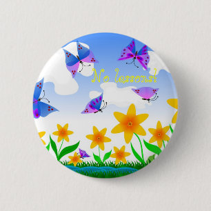 Badge Rond 5 Cm Pas de cours - c'est l'été !