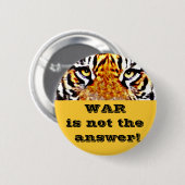 Badge Rond 5 Cm Pas de guerre ! (Devant & derrière)