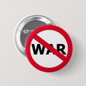 Badge Rond 5 Cm Pas de guerre (Devant & derrière)