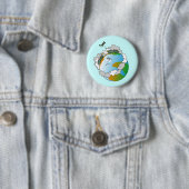Badge Rond 5 Cm Pas de guerre ! (En situation)