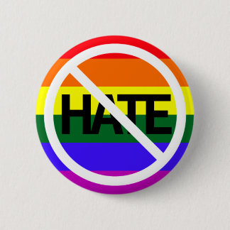 Badge Rond 5 Cm Pas de haine - orgueil
