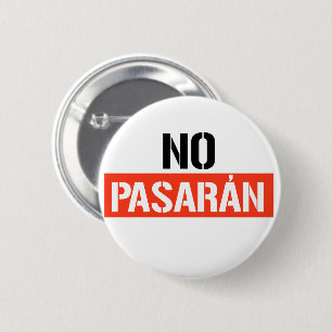 Badge Rond 5 Cm Pas de Pasaran