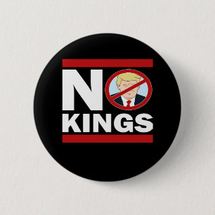 Badge Rond 5 Cm Pas de rois Anti Classique Minimal Propre