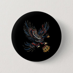 Badge Rond 5 Cm Pas de rois Protestation politique Subtil Statemen