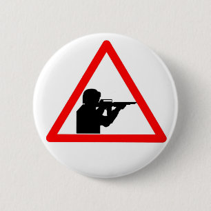 Badge Rond 5 Cm Pas de violence