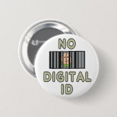 Badge Rond 5 Cm Pas d'ID numérique (Devant & derrière)