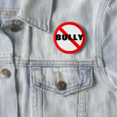 Badge Rond 5 Cm Pas d'intimidation (En situation)
