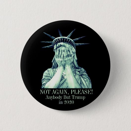 Badge Rond 5 Cm Pas encore, svp ! (Devant)