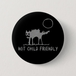 Badge Rond 5 Cm Pas enfant amical