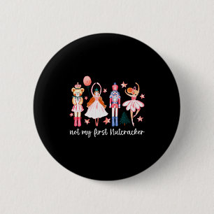 Badge Rond 5 Cm Pas ma première fée de sucre de ballet de Casse-No