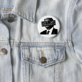 Badge Rond 5 Cm Pas mon président libéral anti-Trump (En situation)