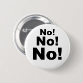 Badge Rond 5 Cm Pas pas non ! (Devant & derrière)