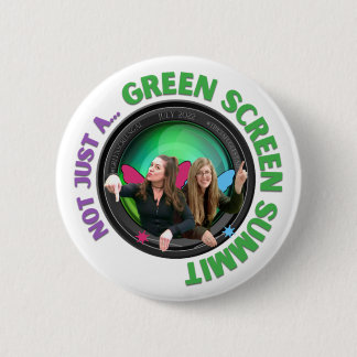 Badge Rond 5 Cm (pas seulement un) Sommet sur l'écran vert