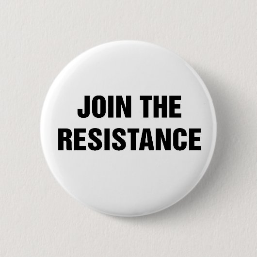 Badge Rond 5 Cm Pas Trump ! Rejoignez la résistance (Devant)