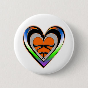 Badge Rond 5 Cm Passion