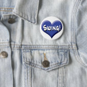 Badge Rond 5 Cm Passion de danse ! (En situation)