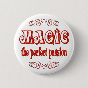 Badge Rond 5 Cm Passion magique