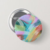 Badge Rond 5 Cm Pastel d'Art Abstrait (Devant & derrière)