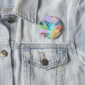 Badge Rond 5 Cm Pastel d'Art Abstrait (En situation)