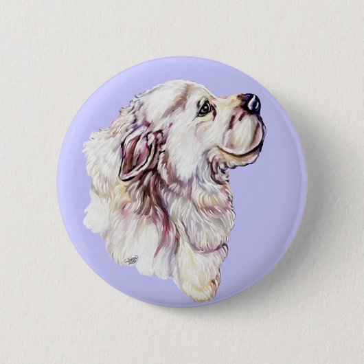 Badge Rond 5 Cm Pastel des Pyrénées (Devant)