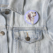 Badge Rond 5 Cm Pastel des Pyrénées (En situation)