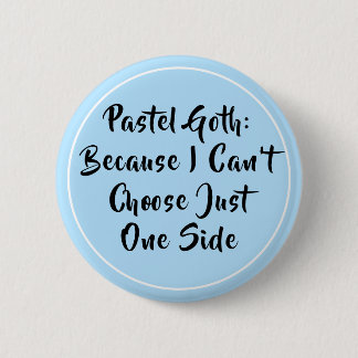 Badge Rond 5 Cm Pastel Goth