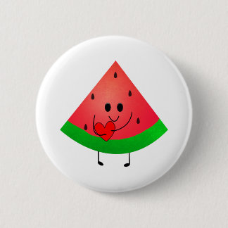Badge Rond 5 Cm pastèque
