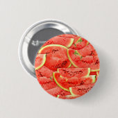 Badge Rond 5 Cm pastèque (Devant & derrière)