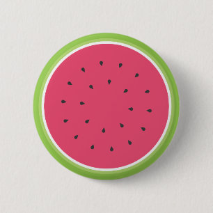Badge Rond 5 Cm Pastèque