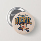 Badge Rond 5 Cm Patch de diable de Tasmanie TAZ™ (Devant & derrière)