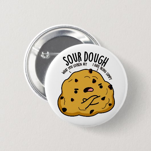 Badge Rond 5 Cm Pâte à pâte musquée (Devant & derrière)