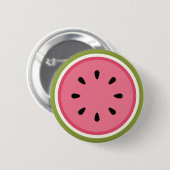 Badge Rond 5 Cm Pâte de pastèque (Devant & derrière)