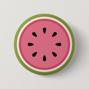 Badge Rond 5 Cm Pâte de pastèque