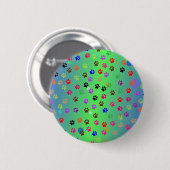 Badge Rond 5 Cm Pâtes (Devant & derrière)