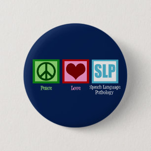 Badge Rond 5 Cm Pathologie du langage vocal