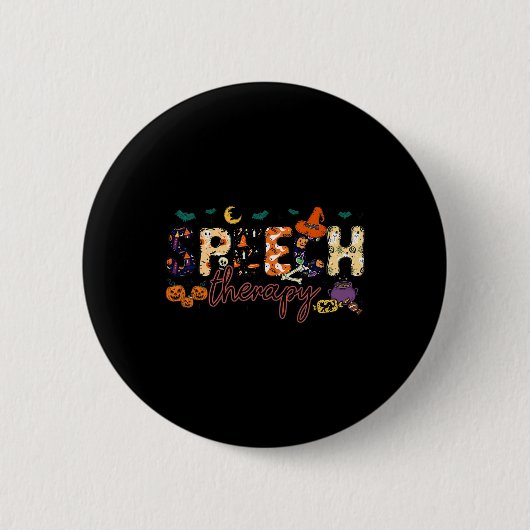 Badge Rond 5 Cm Pathologiste orthophoniste du slp (Devant)
