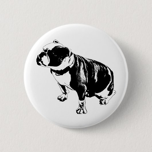 Badge Rond 5 Cm Patient et Présent (Devant)