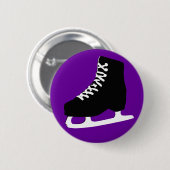 Badge Rond 5 Cm patinage (Devant & derrière)