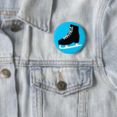 Badge Rond 5 Cm patinage (En situation)