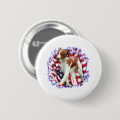 Badge Rond 5 Cm Patriote breton (Devant & derrière)