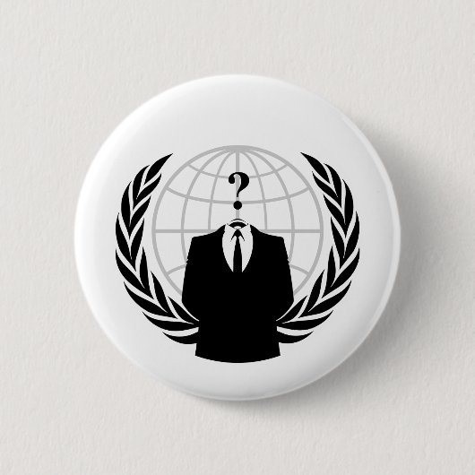 Badge Rond 5 Cm Patriotisme anonyme (Devant)