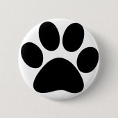 Badge Rond 5 Cm Patte animale (Devant)