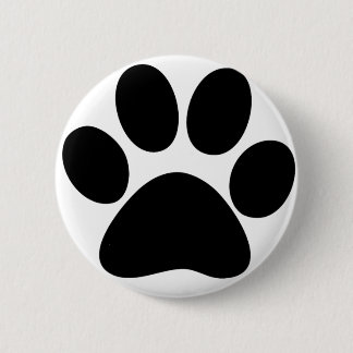 Badge Rond 5 Cm Patte animale