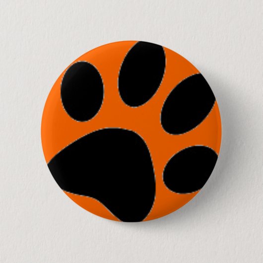 Badge Rond 5 Cm patte de chien (Devant)