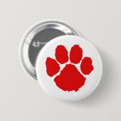Badge Rond 5 Cm Patte rouge (Devant & derrière)