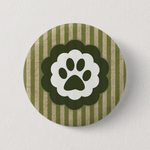 Badge Rond 5 Cm patte vintage