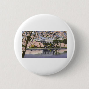 Badge Rond 5 Cm PAU44 le Lincoln Memorial .tif