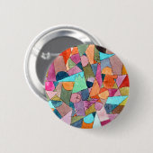 Badge Rond 5 Cm Paul Klee sans titre (Devant & derrière)