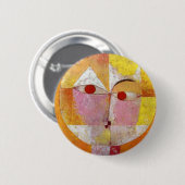 Badge Rond 5 Cm Paul Klee - Senecio (Devant & derrière)