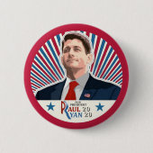 Badge Rond 5 Cm Paul Ryan 2020 (Devant)